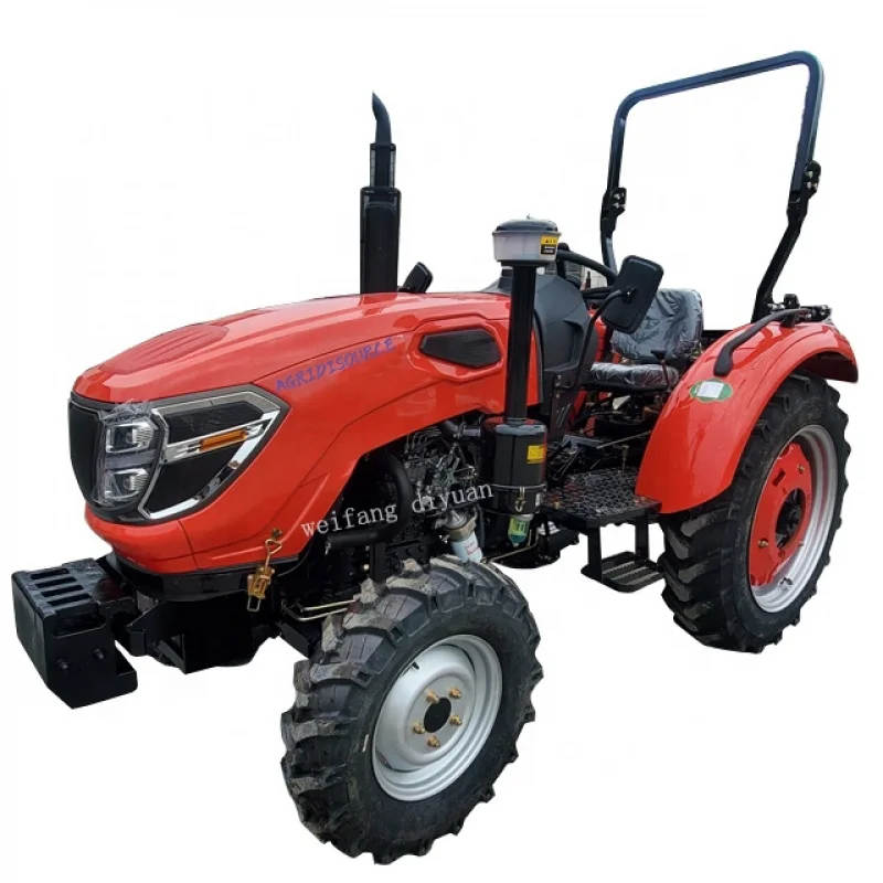 Mini Tractor agrícola 4x4, máquina agrícola china, nuevo diseño, envío gratis