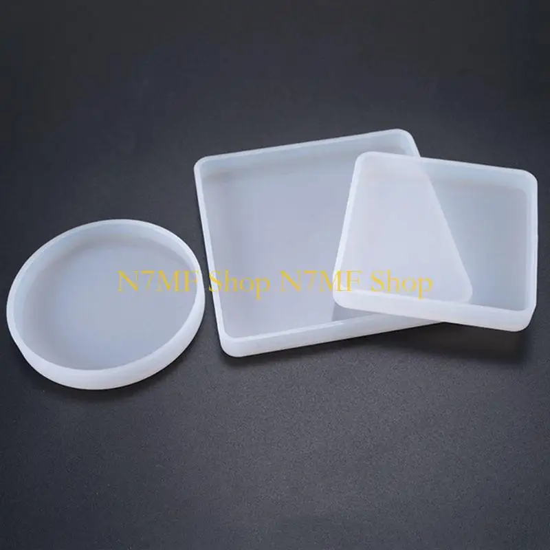 N7MF 3 PCS DIY Crystal epoxy silicone mould morn #4