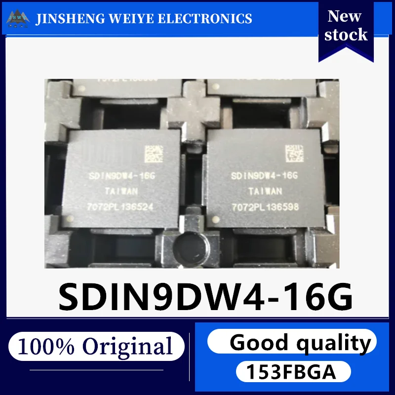 (1/5 piece) SDIN9DW4-16G BGA153 ball EMMC 5.0 16GB brand new original in stock