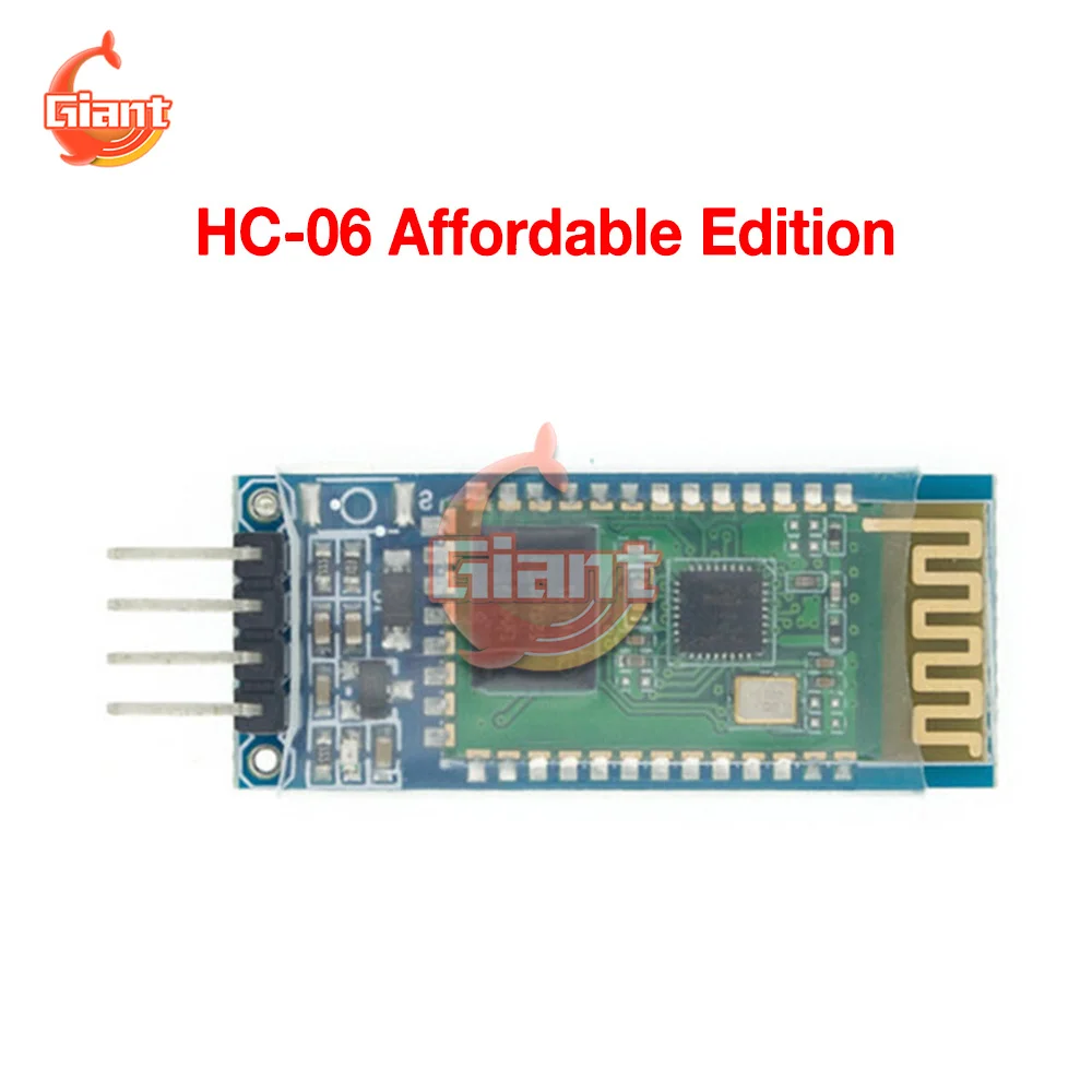 HC-06 Bluetooth Expansion Board with Backplane Slave Bluetooth Module Wireless Serial Port Communication Affordable Version