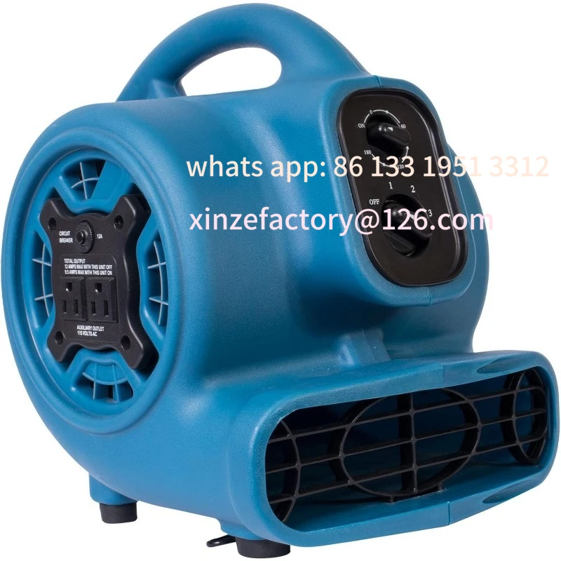 

Customizable Centrifugal Air Mover, Carpet Dryer, Floor Fan, Blower, Stackable