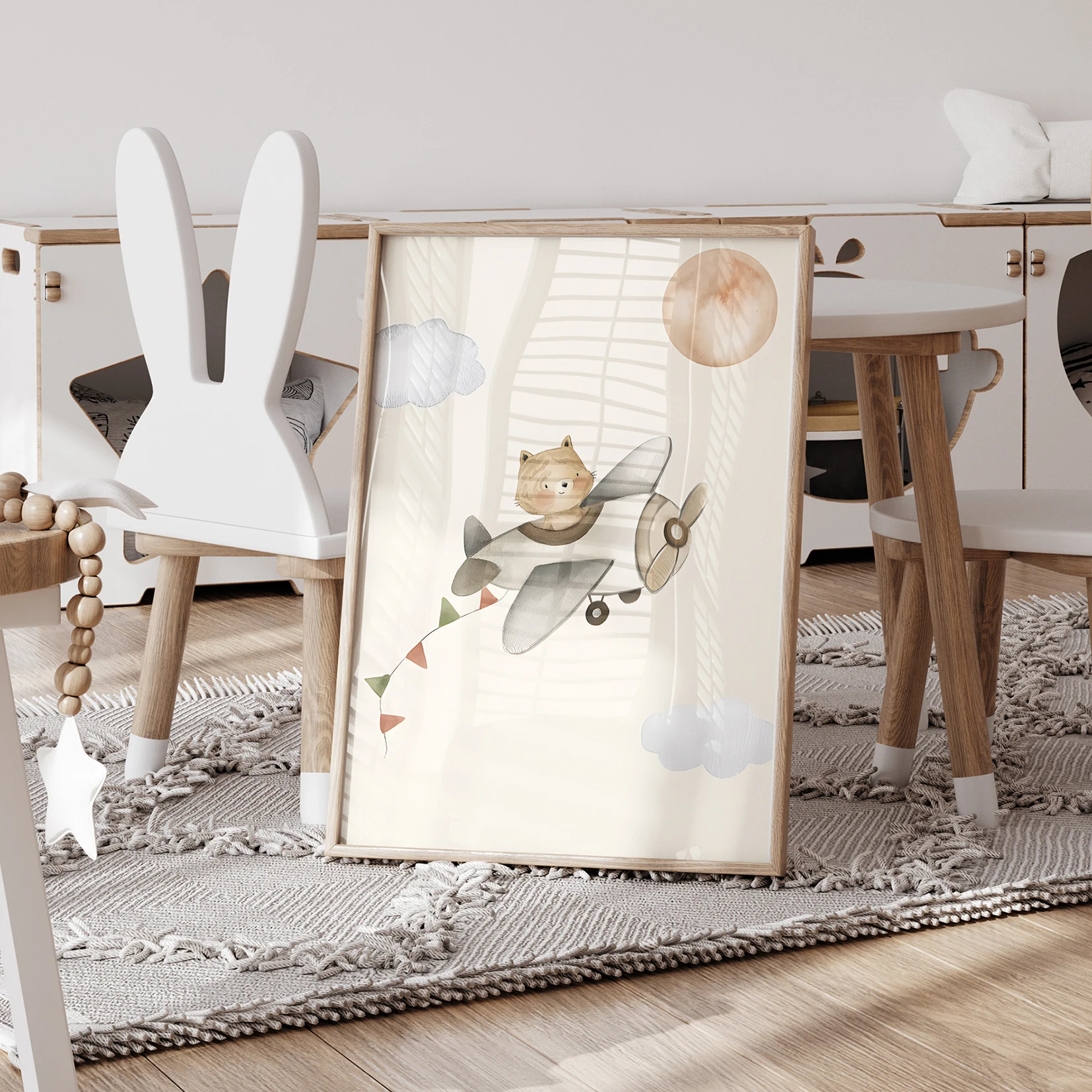 3pcs Personalized Custom Name  - огляд і ціна Baby Nursery Prints