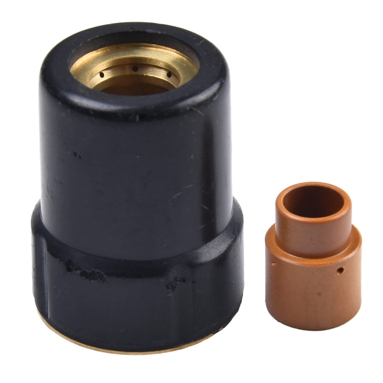 Plasma Cutter Cut40 Replacement Kit Includes Nozzles Electrodes Swirl Ring and Protective Cover for Ongoing Operational Needs