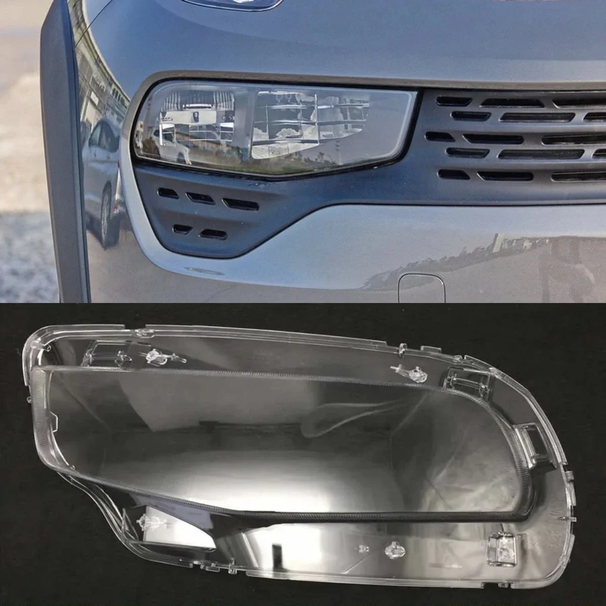 

For LYNK/CO 02 03 03+ HEV Headlight Cover Transparent Headlamp Lamp Shell Replace Original Lampshade Plexiglass 2018 2019 2020