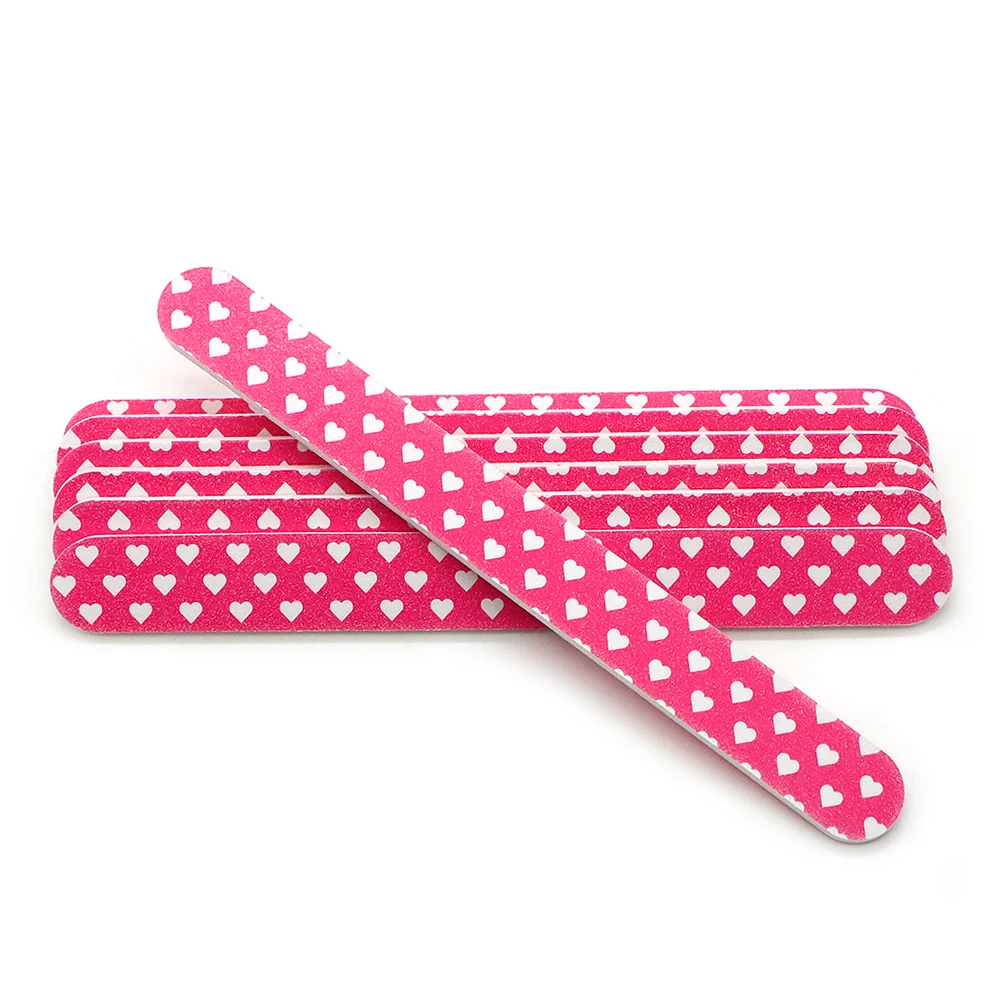 

3/5/10Pcs Strong Sandpaper Nails File Buffer 180/180 Grit Nail Supplies For Professional Manicure File Nail Accessories And Tool