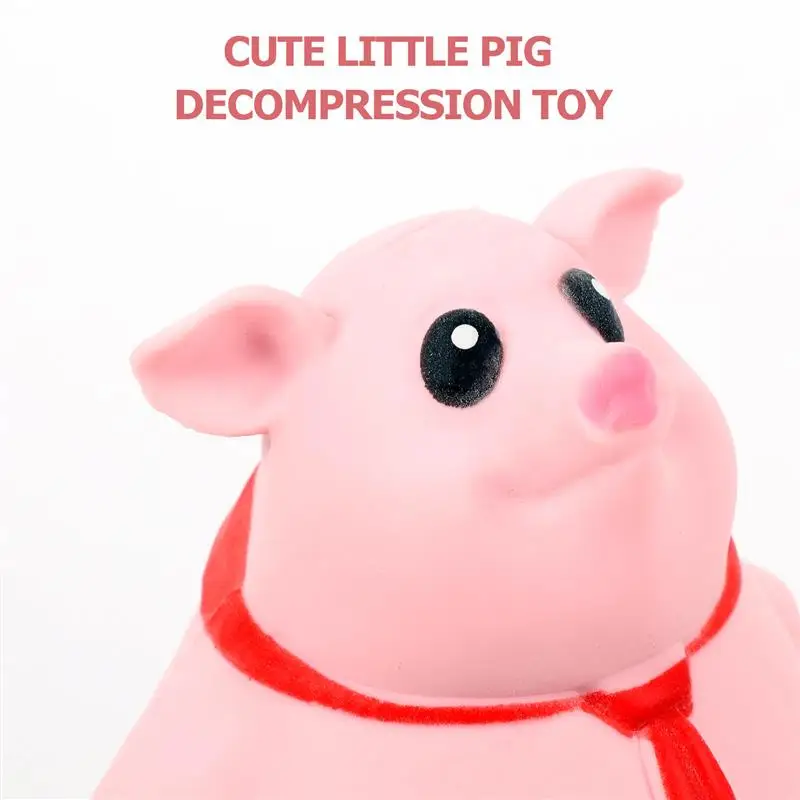 Cartoon Pig Squeeze Toy para crianças, Slow Rising, Stress Release Piggy, Descompressão Toy, Aniversário