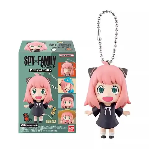 Anime SPY FAMILY Figure Anya Forger Blind Box Toys Model Cute Doll Kawaii Pendant Charm Collection Ornament Children Gift