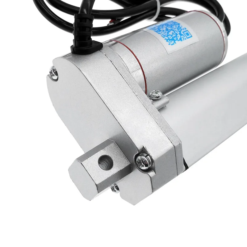 電動リニアアクチュエータ100ミリメートルストロークリニアモータコントローラdc 12v 24v 100/300/500/700/1000/1200/1500N