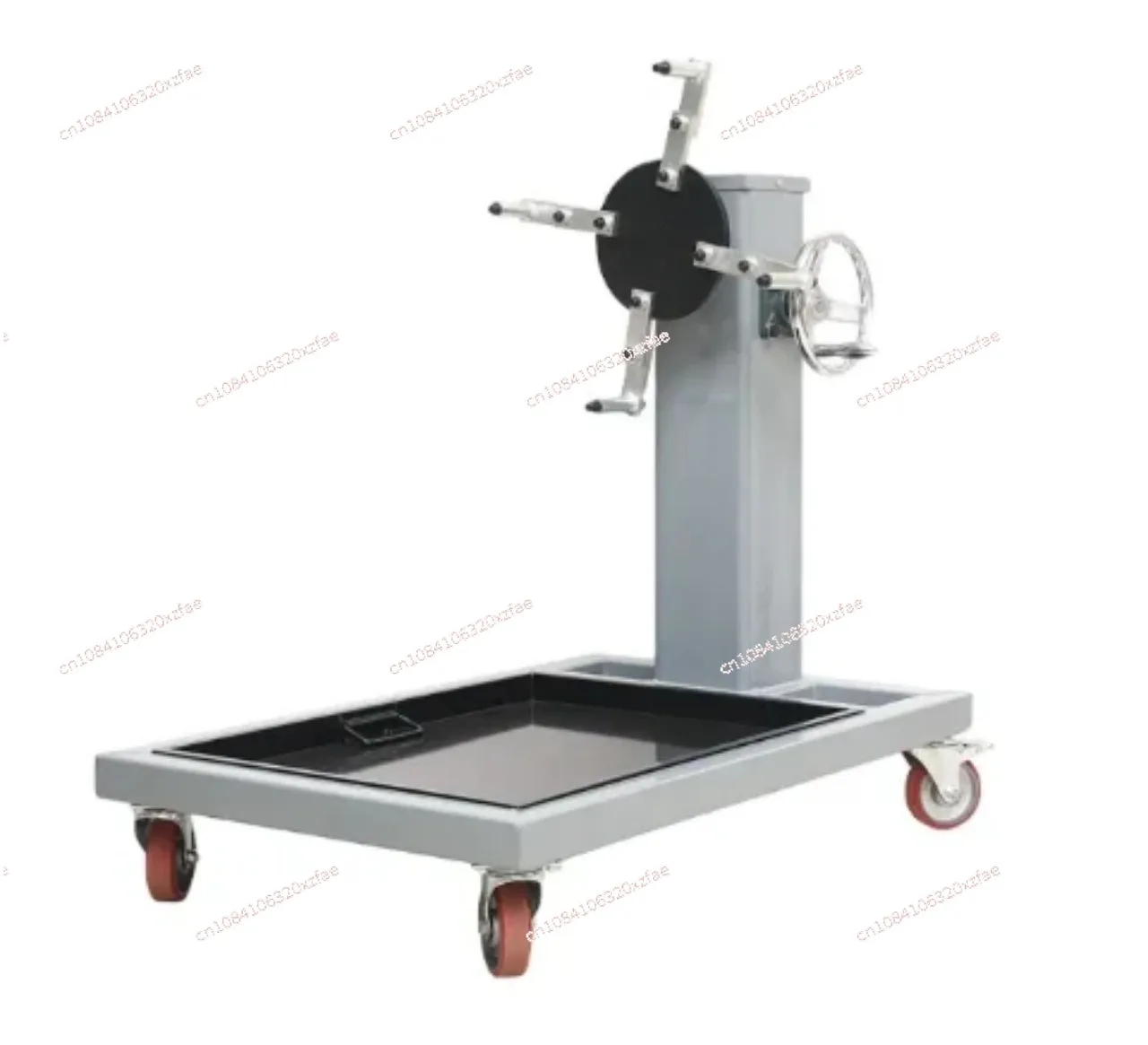 Car Engine Stand Heavy Duty Rotating with Wheels 500KG Capacity Truck Engine Stand Workshop Auto Tools