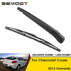 Car Wiper Blade For Chevrolet Cruze 2013 Onwards Rear Back Windshield Windscreen Rear Wiper 350mm+Arm 305mm Car Accessories