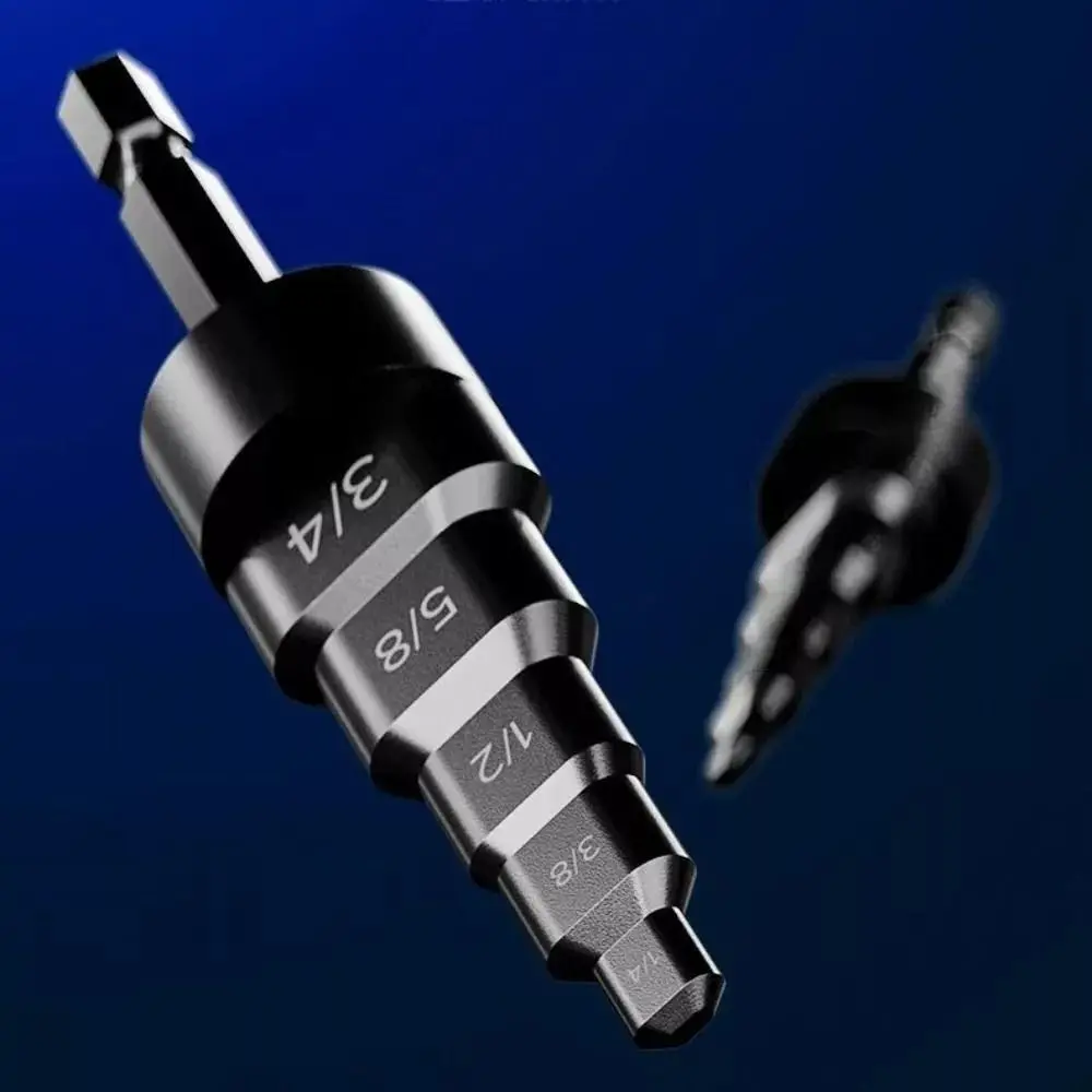 7 In 1 Copper Pipe Expander Hexagonal Shank Wear-resistant Swaging Tool Strong Multifunctional Tube Expanding Tool