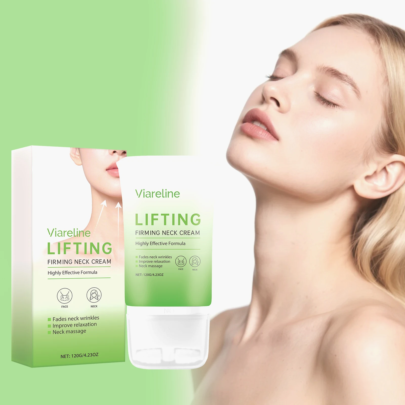 

Firming Neck Cream Eliminate Neck Fine Line Reduce Double Chin Against Aging Prevent Sagging Moisturizing Lifting Neck Cream