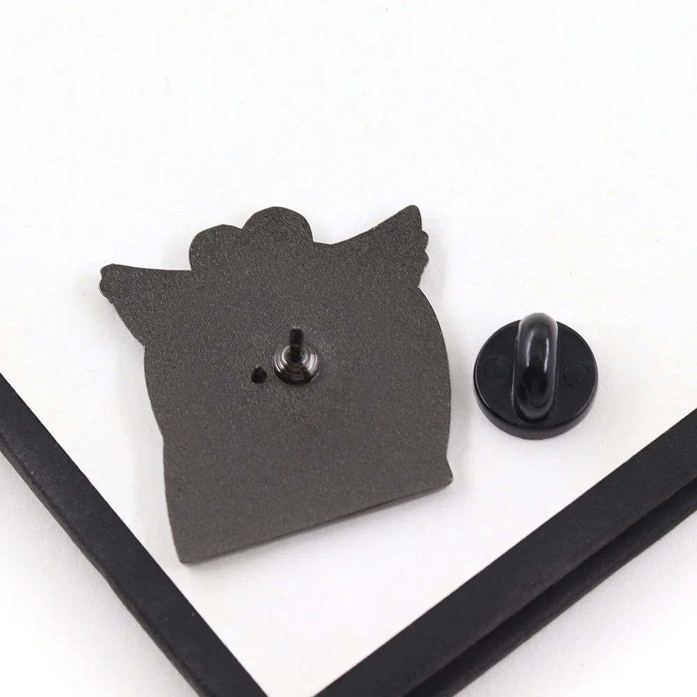Naraka Bladepoint Hu Tao Herz-Katzenohren-Mädchen Emaille-Pin Niedliche Anime-Anstecknadel Cartoon-Brosche für Kleidung Rucksack Fan-Geschenk – Detail 11