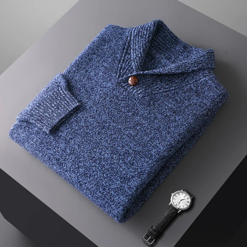 

Men Wool Sweater Pullover Sweater Shirt Autumn Winter Men