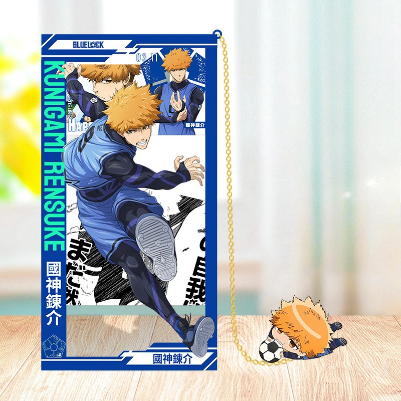 ブルーロックアニメ研究文具タッセルブックマークオタクファンへのギフトアニメギフト