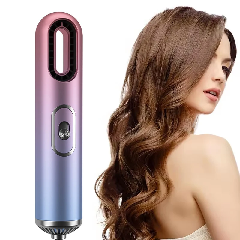 Venda quente sem folhas profissional vento rápido baixo ruído seco difusor privado íon processador de cabelo secador para salão casa
