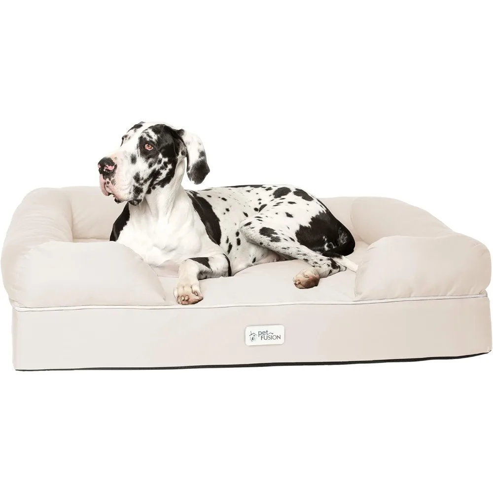 Ultimate Dog Bed, Orthopedic Memory Foam, Multiple Sizes and Colors, Medium Firmness Pillow, 50.0