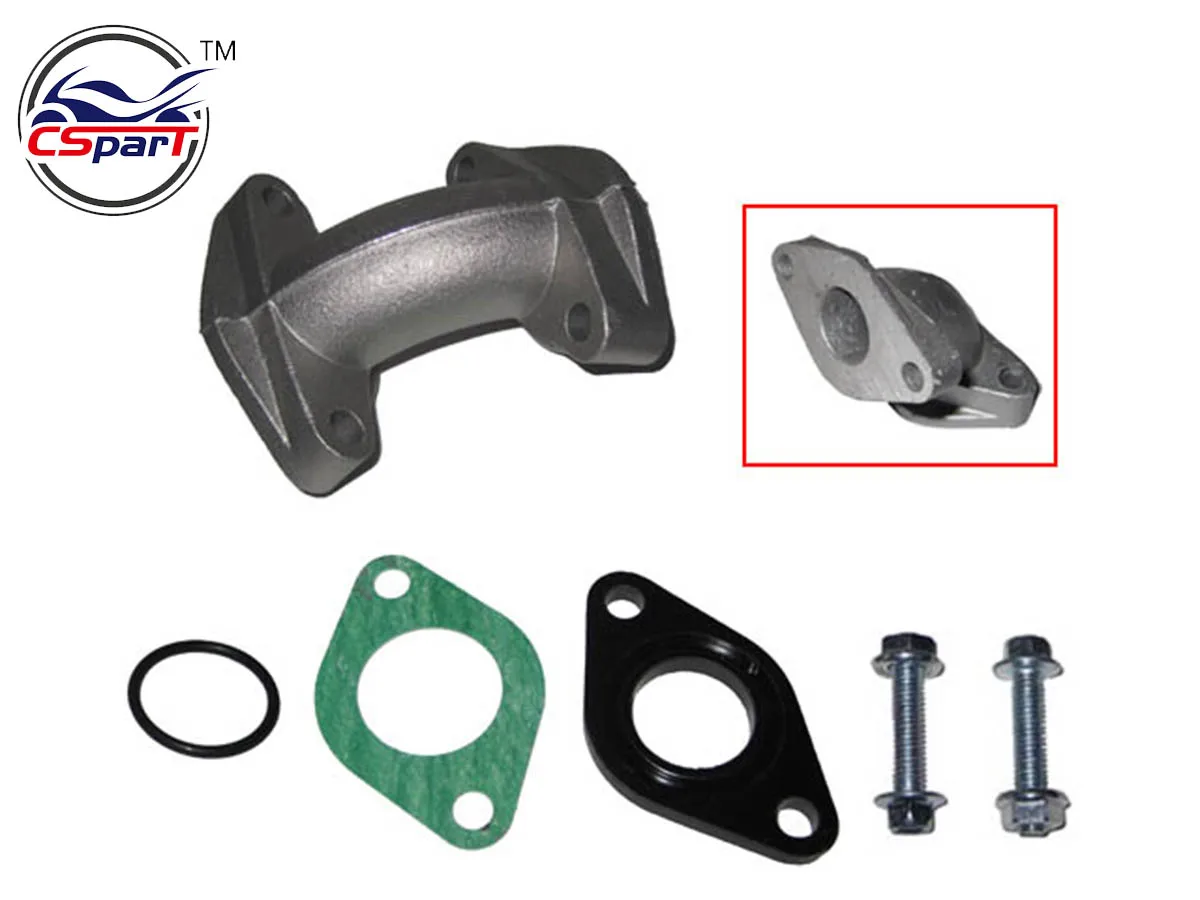 

21MM Intake Manifold Kit with Gasket 50CC 70CC 90CC 110CC ATV Quad Taotao Kaya Apollo Lifan Sunl Dirt Pit Bike Parts