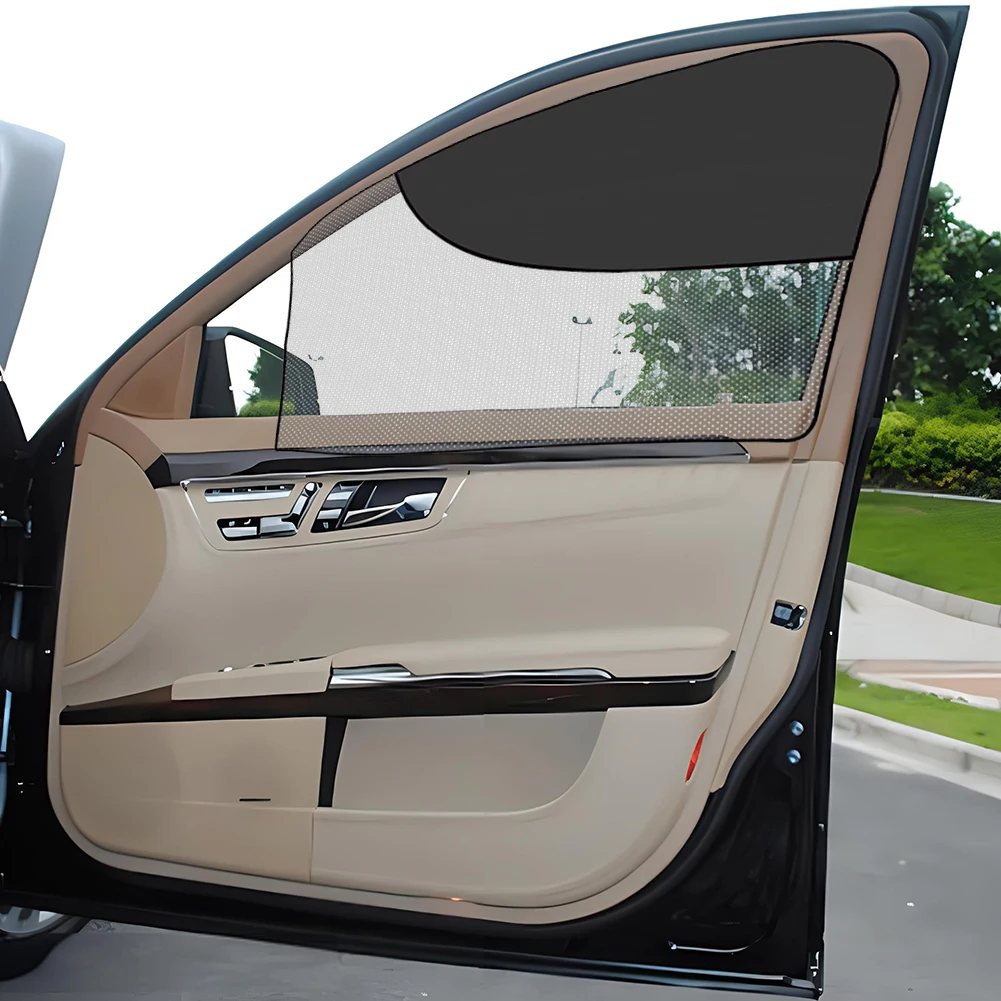 Car Sunshade Covers Cover Universal Windscreen Folding Visor Reflector Windshield Auto Magnetic Mosquito Net Accessories