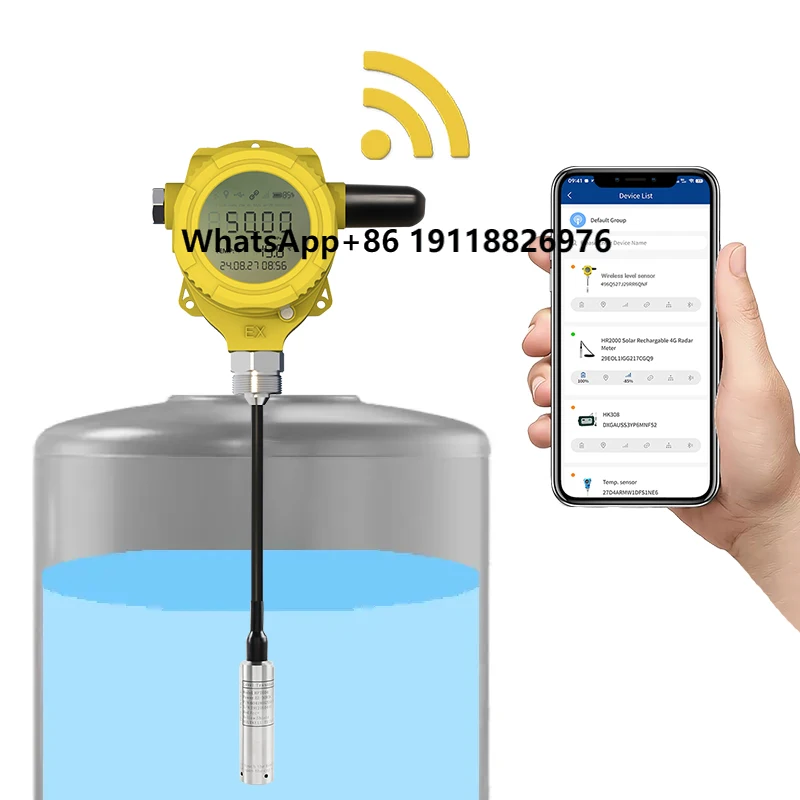 

Holykell OEM GPRS Wireless Pressure Sensor,Wireless Water Level and Fuel Level Sensor