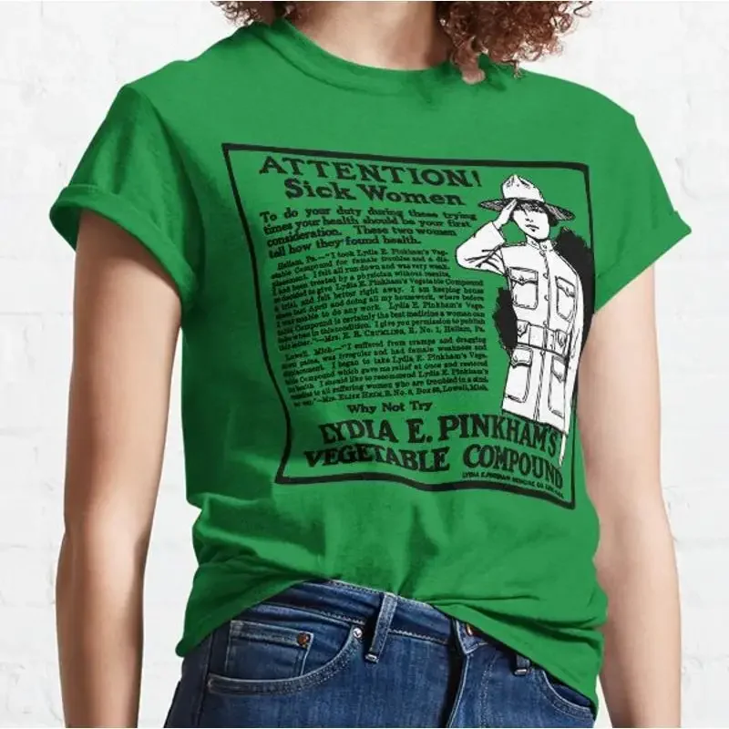 Lydia Pinkham Vegetable Compound Advert Classic T Shirt