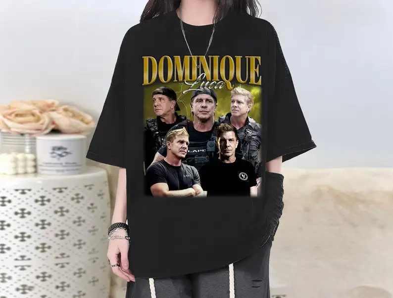 Unisex Dominique Luca T-Shirt, SWAT Shirt, Actor Dominique Luca Super Star Shirt