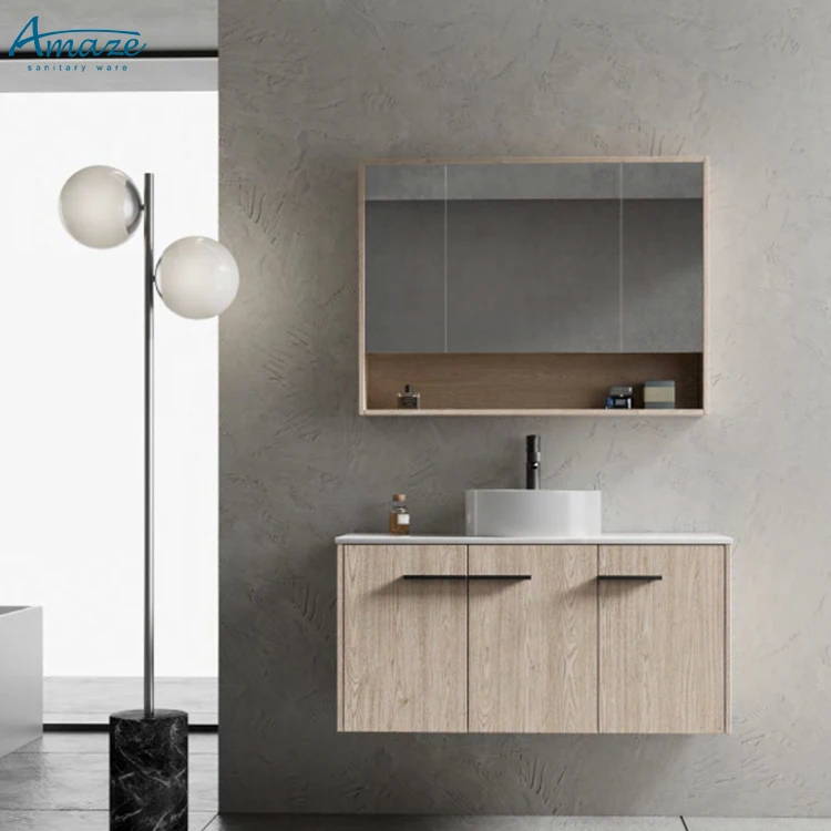 Modern Hotel Wall-mounted Bathroom Vanity Cabinet Dresser New Design Cabinet Furniture