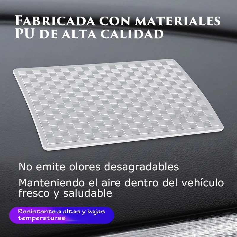 Car Dashboard Anti-Slip Mat, Multi-Functional Car interior Accessory, universal Adhesive for All Types of Cars, Vest