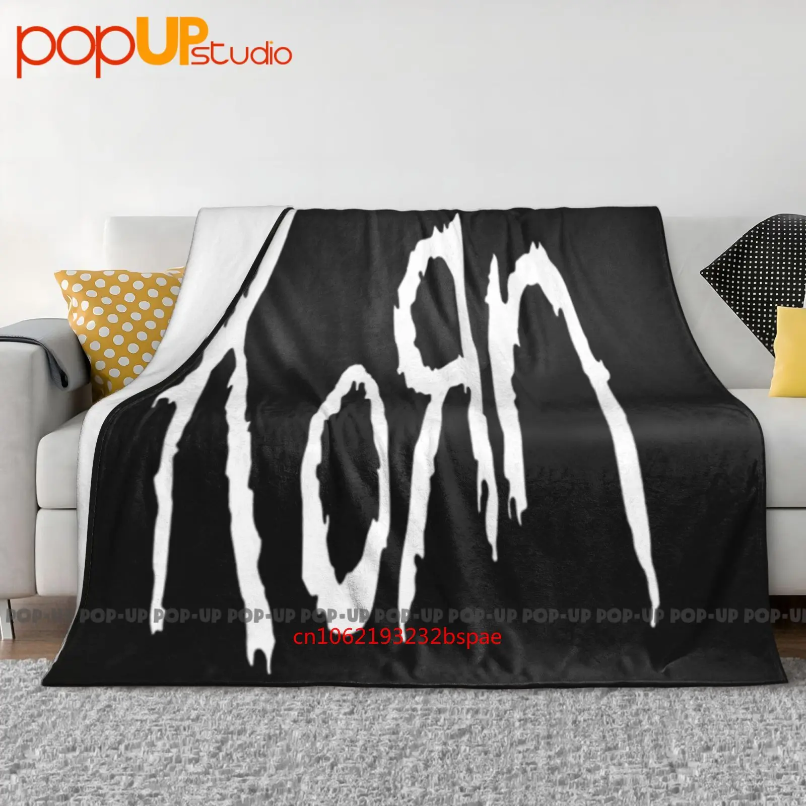 Korn Logo Ultra-Soft Blanket Quilt Winter Sofa Cover Bed Covers