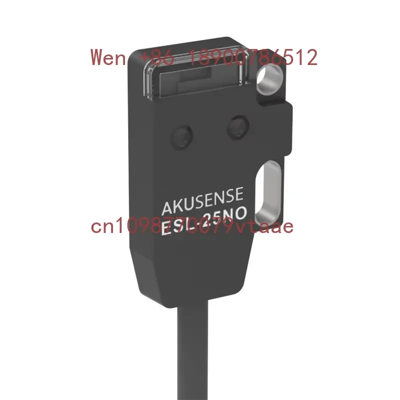 Akusense ESL-X08PO 0.5kg 1kg 2kg 3kg load cell sensor IP67 PNP light modulation type 12v dc photoelectric switch