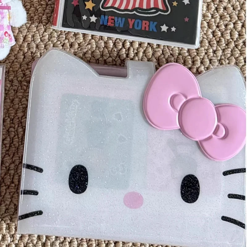 Hot Hello Kitty A6 Loose-Leaf Book Binder Pink Girly Heart Kawaii Lovely Super Anime Hand Ledger Cartoon Anime New Products