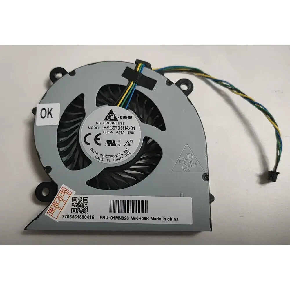 For Lenovo 520C-24IKB S5430 All-in-One Computer PC Cooler Fan 01MN928