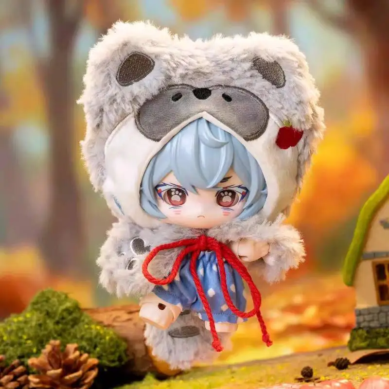 

Blind Box In Stock Attractive Cute Plush Hooded Bjd Figurine Collectible Doll Display Item Pendant Toys Kid Birthday Gifts