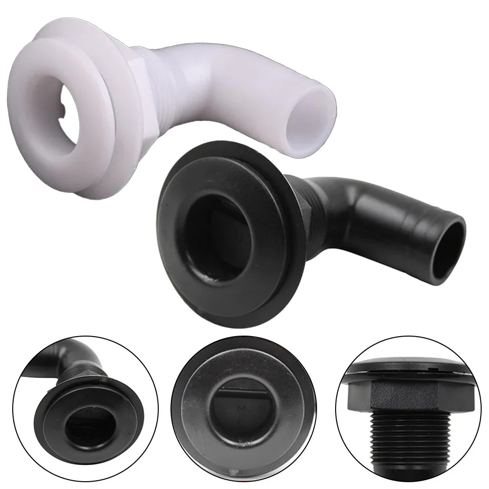 

1x 90° Boat Hose Pipe Elbow Bilge Pump Drain Bilge Drain Outlet Check Valve Boat Parts & Accessories