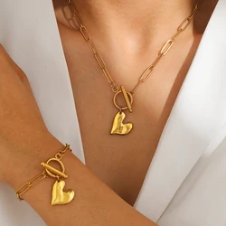 Stainless Steel Necklace Fine Minimalist Single Chain Necklace Fine Colorfast High Quality Adjustable Necklace For Women Jewelry