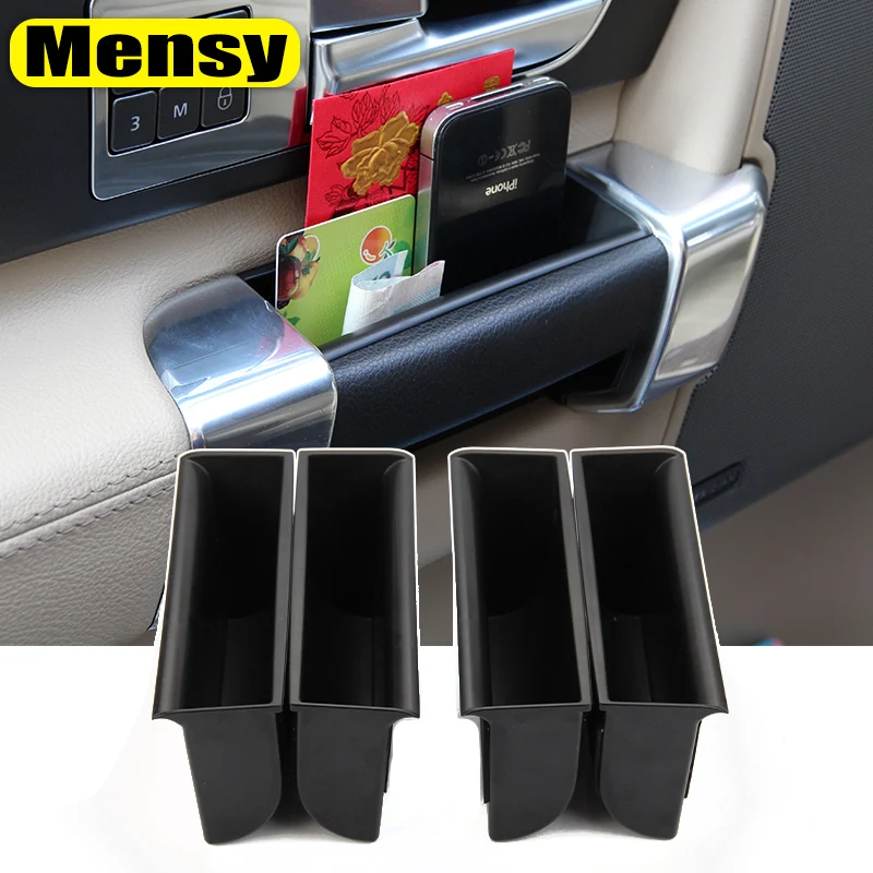 

For Land Rover Discovery 4 LR4 2010-2016 ABS Interior Door Handle Storage Box Tray Organizer Car Accessories