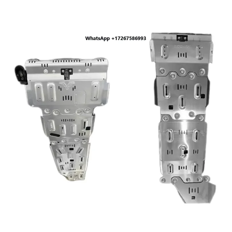 24 New Prado LC250 Overlord chassis plate MR modified engine fuel tank under body armor