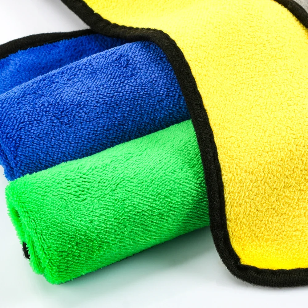 Microfiber Towel Car Cleaning Care Accessories For Audi Sline A1 A3 A4 A5 A6 A7 A8 B8 B9 B6 C6 Q2 Q3 Q5 Q7 Q8 TT S3 S4 S7 S8 RS5