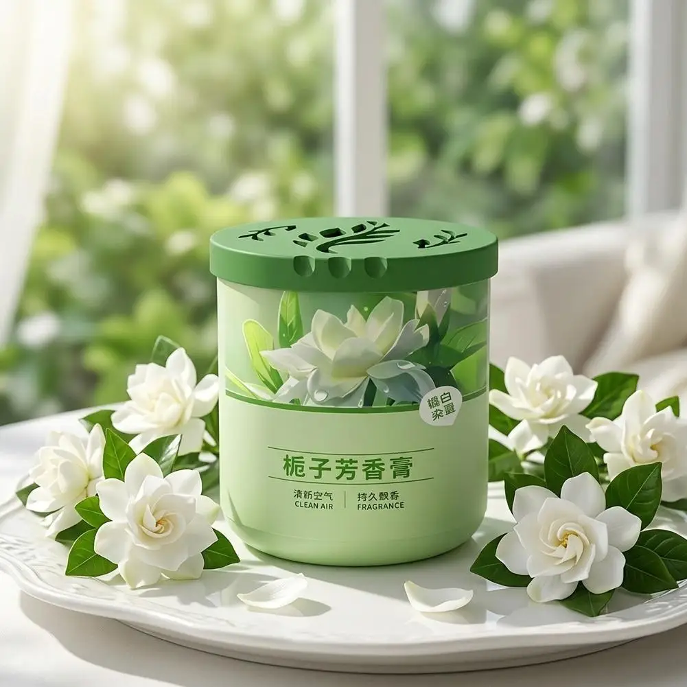 Désodorisant Solide Osmanthus Pêche pour Intérieur, Voiture, Salle de Bain et Toilettes – Parfum Persistant Anti-Odeurs
