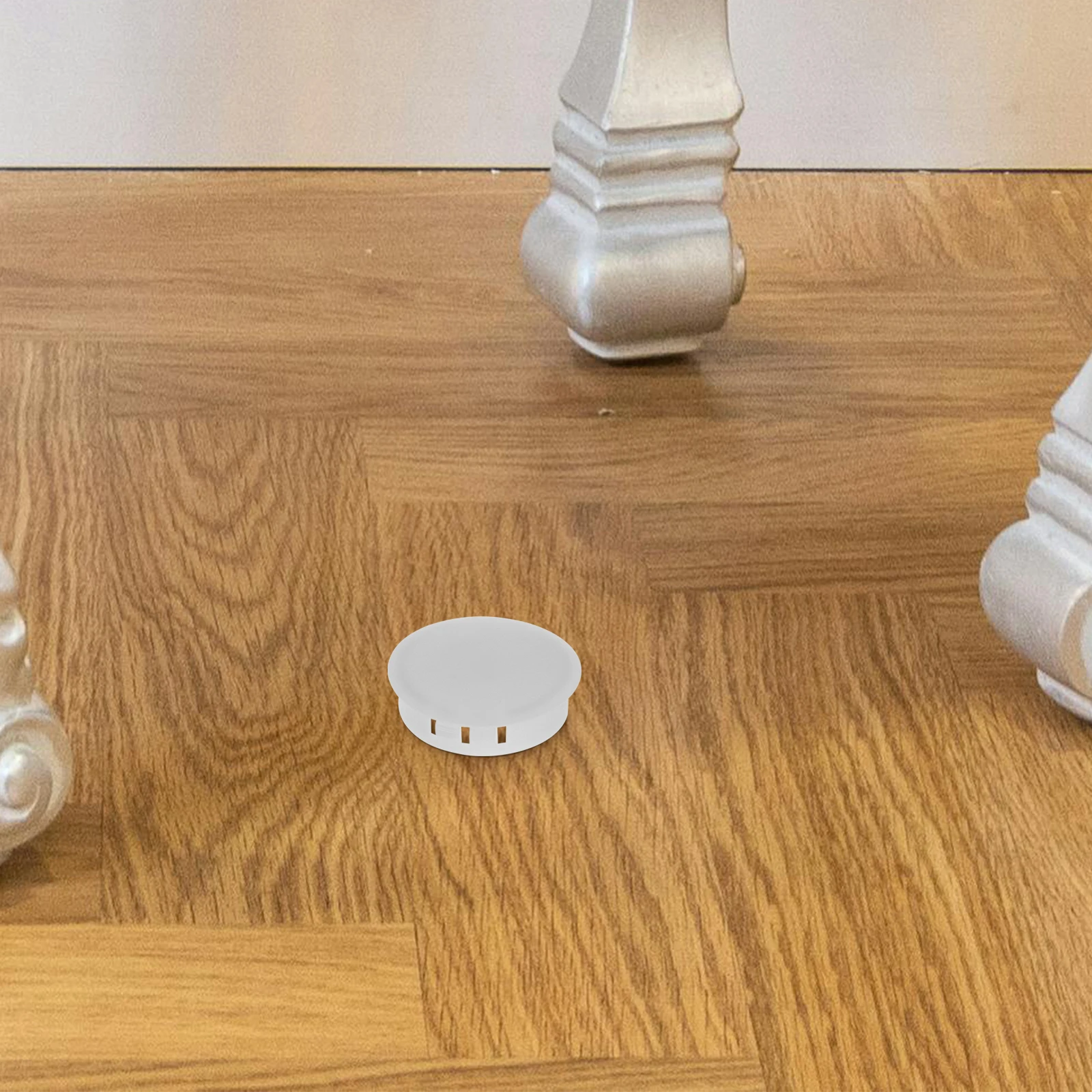 

10Pcs Snap in Locking Panel Caps Durable Plastic Hole Plugs for Kitchen Cabinets 38mm Screw Plugs Pocket Hole Plug