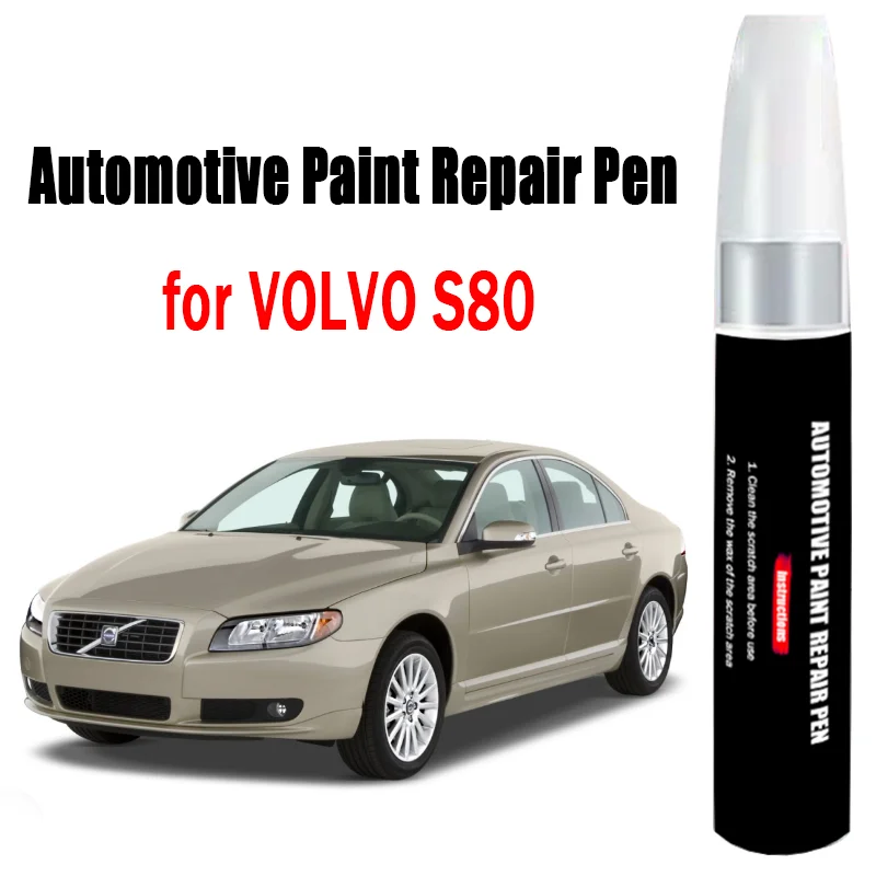 

Ручка для ремонта автомобильной краски для VOLVO S80, ручка для ретуши, средство для удаления царапин, аксессуары для ухода за краской автомобиля