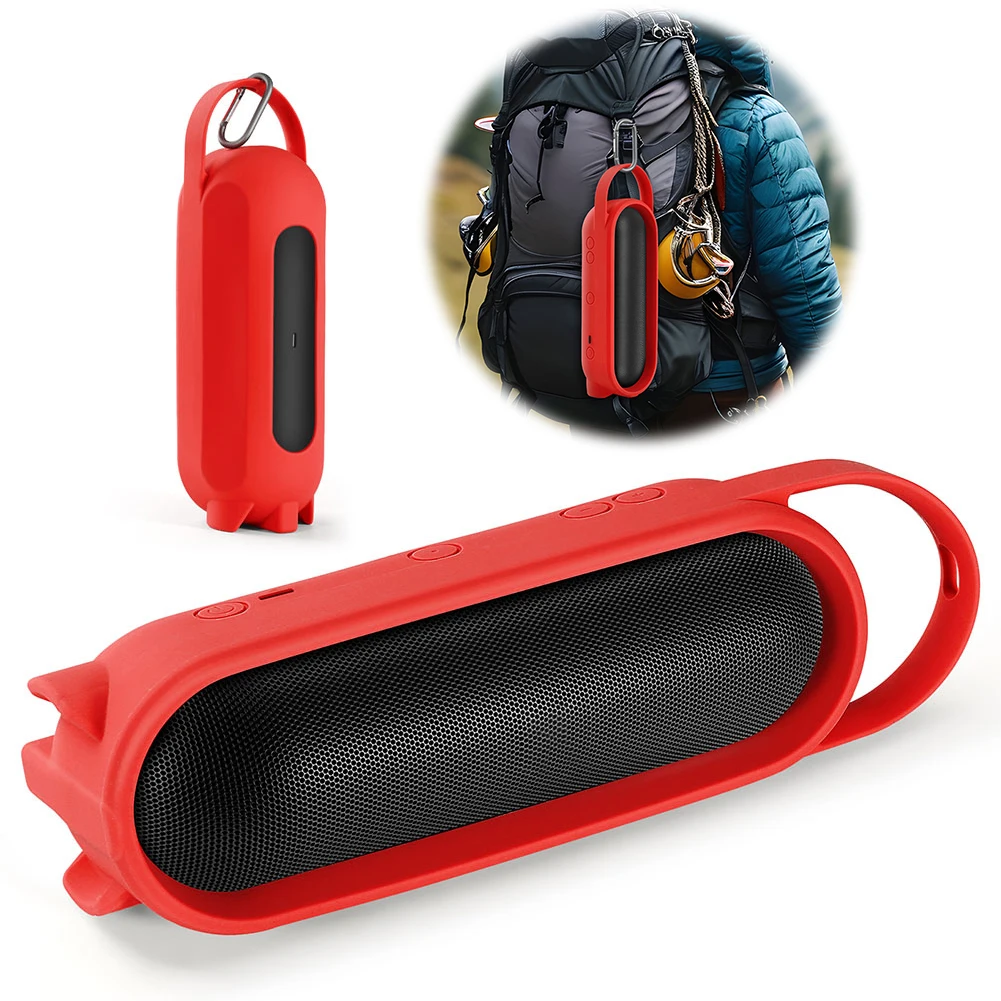 حافظة من السيليكون لسماعات Beats Pill اللاسلكية، حقيبة حمل واقية، غطاء واقٍ مقاوم للصدمات، حقيبة حمل مرنة