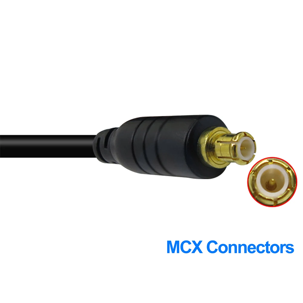 1set MCX Oscilloscope Probe MCX-B Oscilloscope Probe 60MHz 1X 10X Clip For Portable Oscilloscope Probe