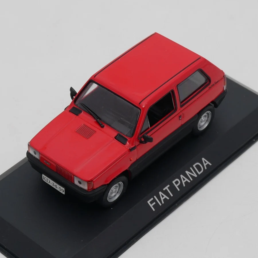 Ixo 1:43 Ist Fiat Panda Diecas Car Model Metal Toy Vehicle