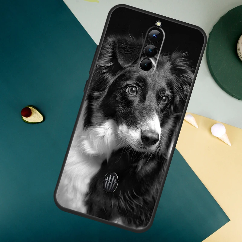 Border Collie Dog Case For ZTE Nubia Red Magic 9 Pro Plus Red Magic 8 8S Pro Plus 6 7 6S 7S 5G 5S 6R Cover