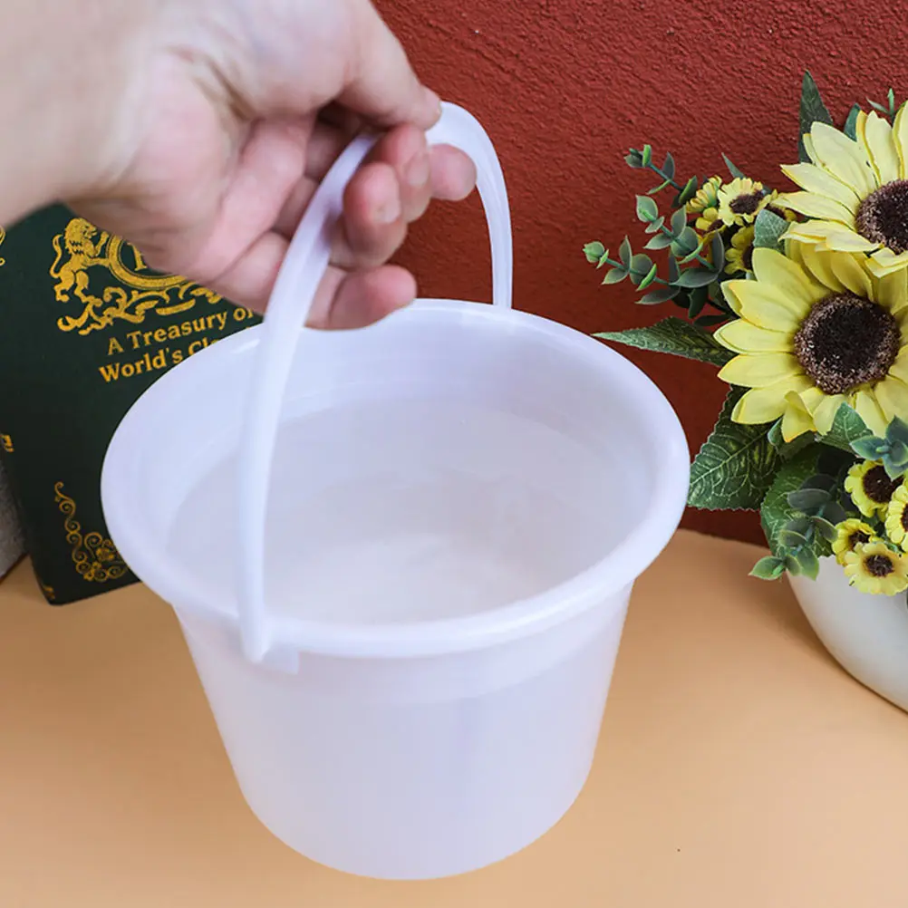 

6Pcs Premium Quality Paint Buckets Coating Storage Containers for Home Business Multipurpose Use Disposable Bucket