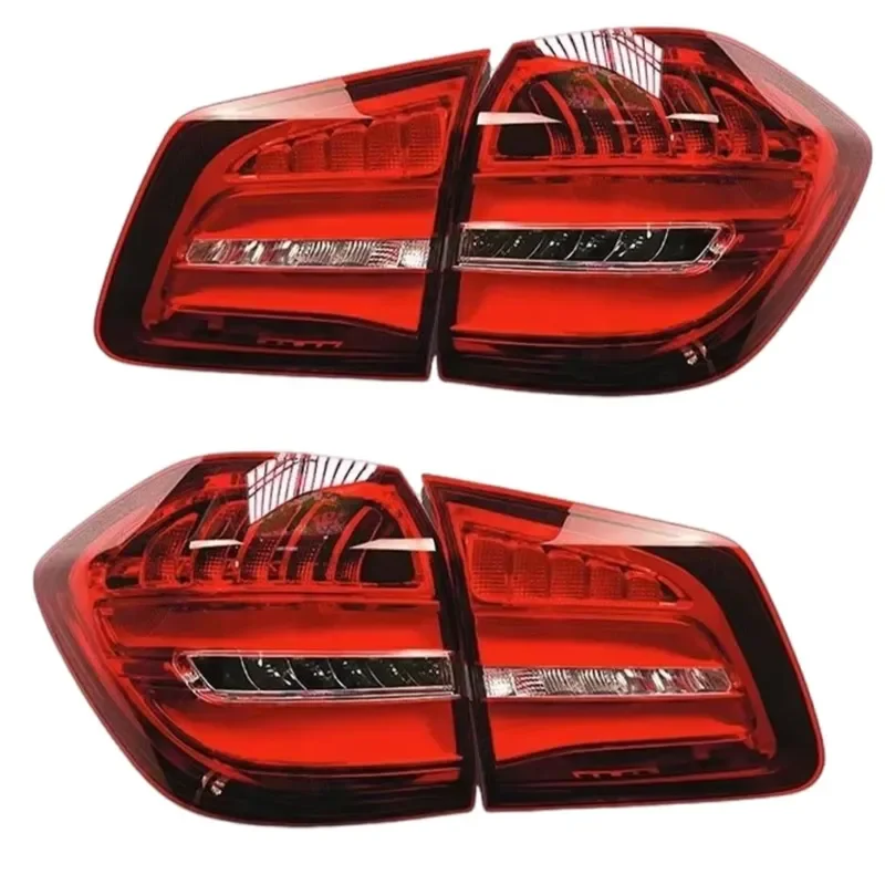 1669060302 1669060202 Used Original LED Tail Lights for GLS X166 Facelift 2016-2019 LHD Red Lens Rear Taillight