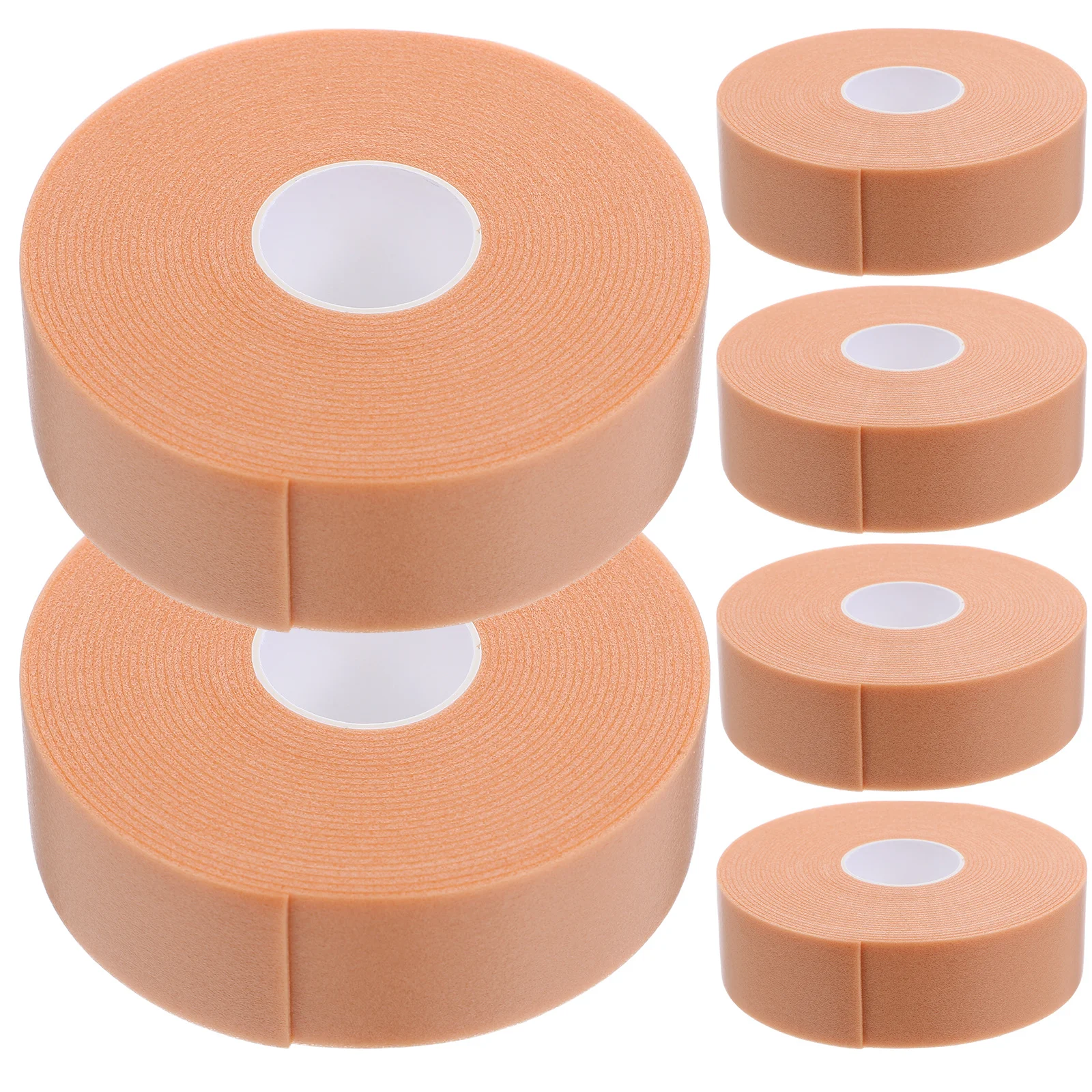 6 rolek 24mmx4.5m samoprzylepnej piankowej taśmy zapobiegającej otarciom pięt, chroniącej przed pęcherzykami w butach, szpilkach i obuwiu sportowym
