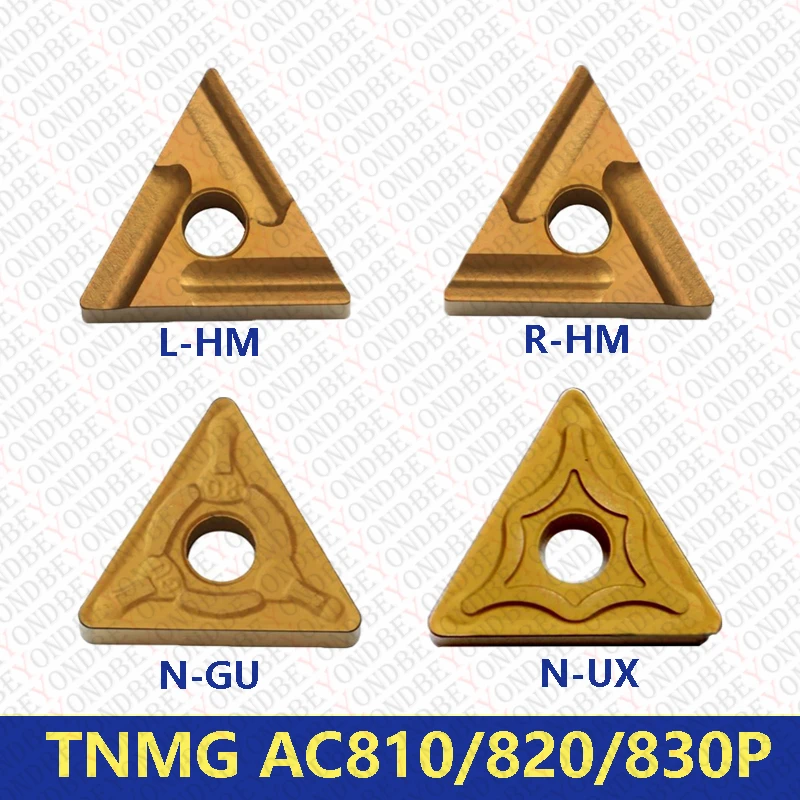 

Original TNMG160408L-HM TNMG160404N TNMG160408N TNMG160412N-GU-UX AC810P AC820P AC830P TNMG 160408 Carbide Inserts CNC For Steel