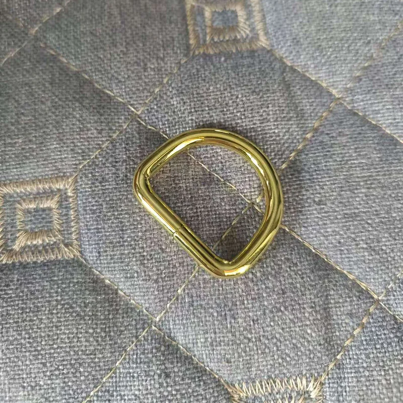 

100Pcs 25mm Metal Belt Buckle D-Rings for Bag Backpack Straps Pet Dog Collar Leash Sewing Clasps Wholesale Hardware Accessory